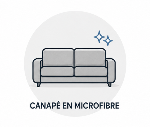 nettoyage canapé en microfibre dans l'oise et le val d'oise