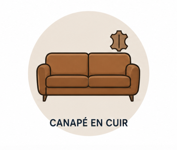 nettoyage canapé en cuir dans l'oise et le val d'oise